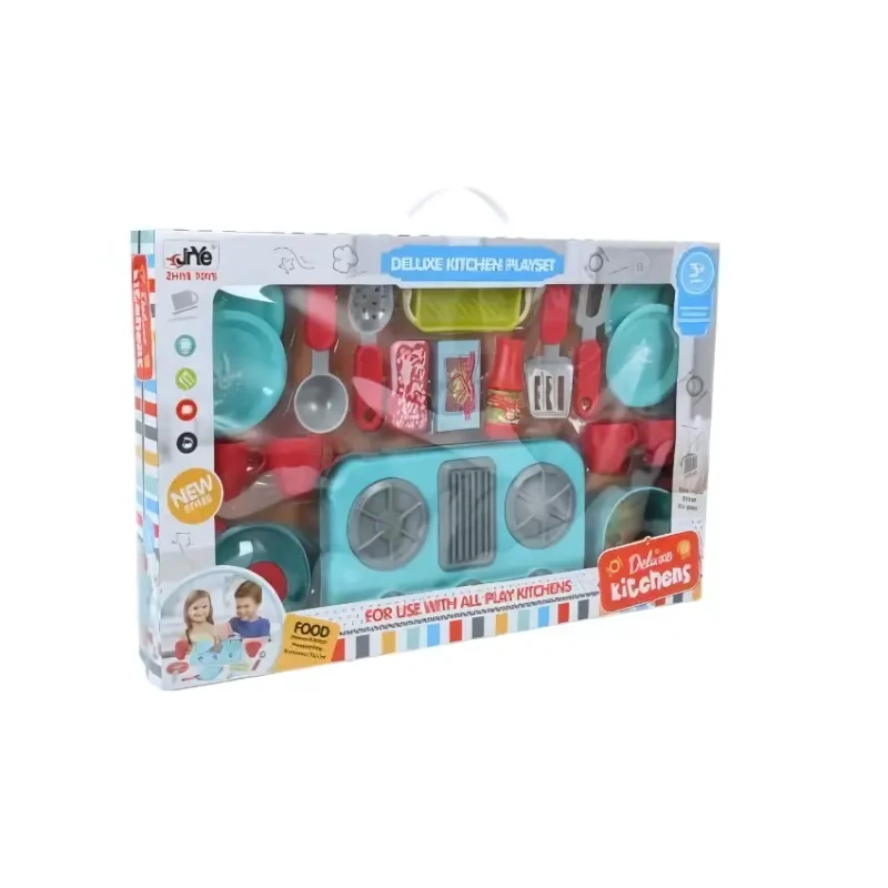 Deluxe Kids Kitchen Playset – Cook, Serve, and Play in Style (3)