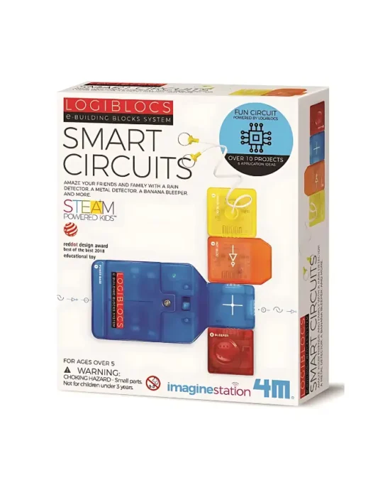 LogiBlocs Smart Circuits Spy Tech e-Building Blocks Kit (1)