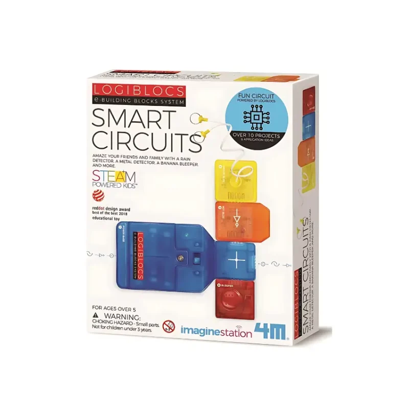 LogiBlocs Smart Circuits Spy Tech e-Building Blocks Kit (1)