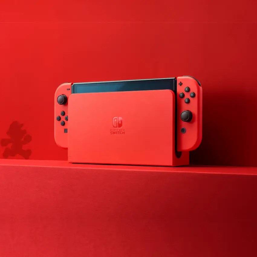 Nintendo Switch - OLED Model - Mario Red Edition (8)