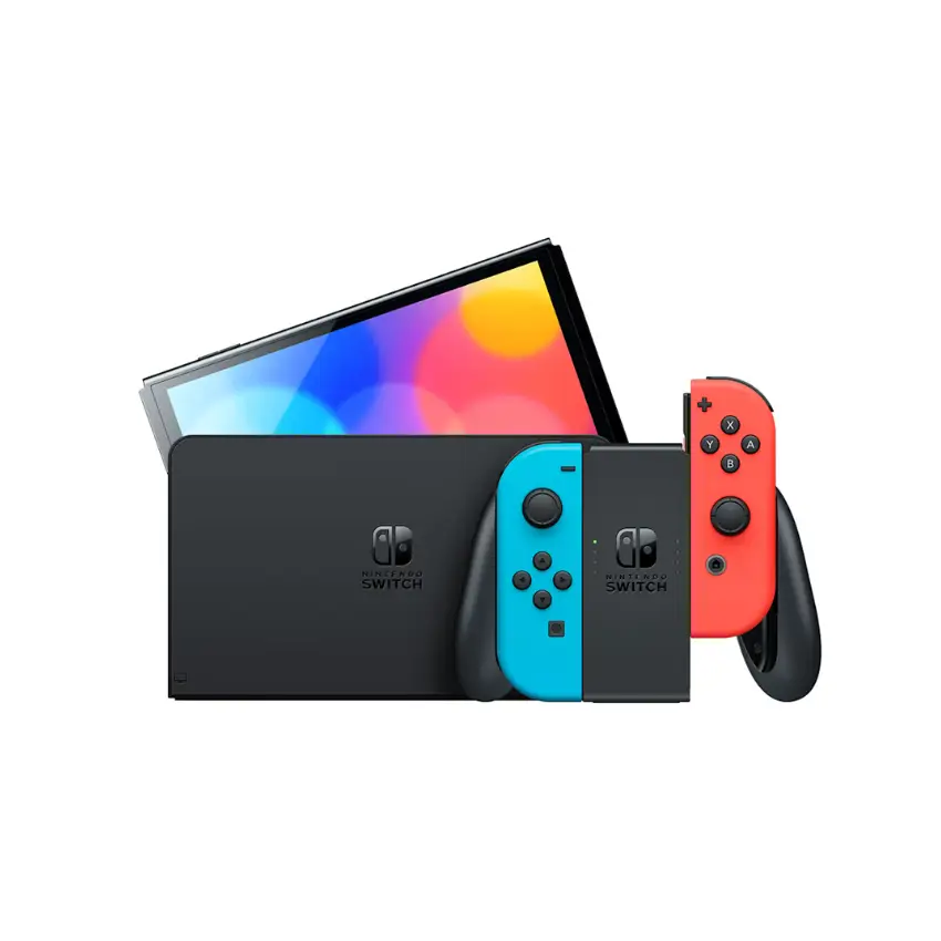 Nintendo Switch - OLED Model Neon BlueNeon Red set