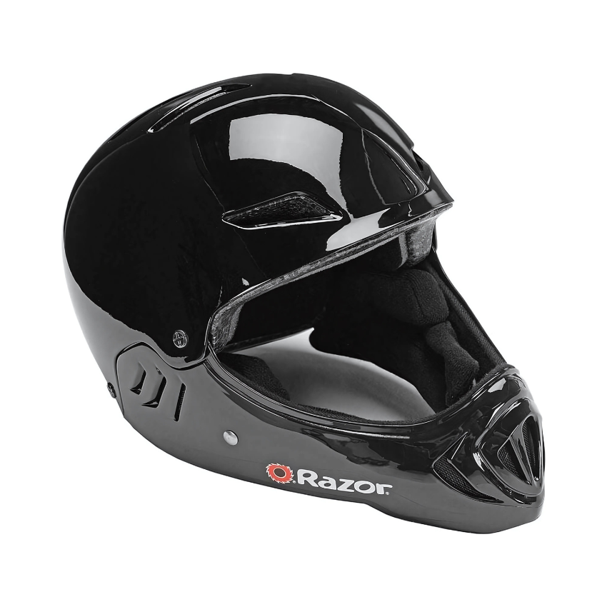 Razor Full-Face Child Helmet Gloss Black – Superior Safety for Active Kids (2)