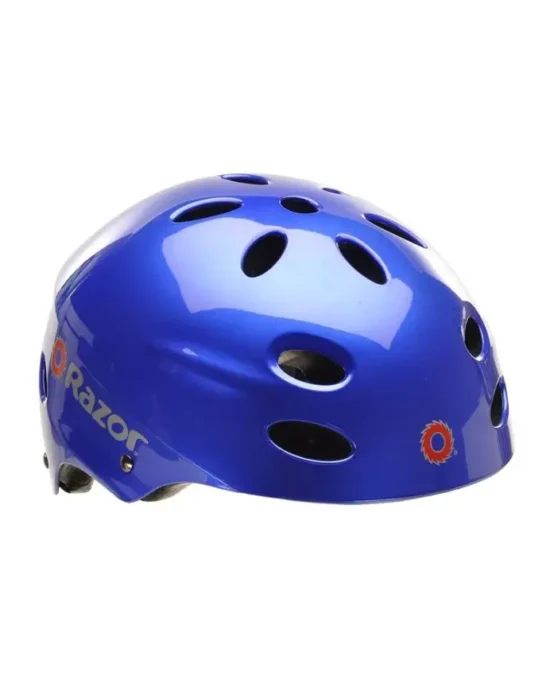 Razor V-17 Youth Helmet Gloss Blue – Ultimate Protection for Active Kids (3)