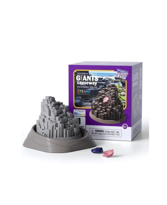 TopBright Northern Ireland Giant's Causeway Gemstone Dig Kit (4)