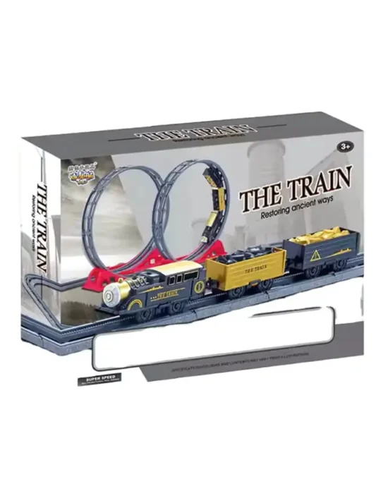 Turbo Loop Express Classic Train Set with Thrilling Dual Loops (1)