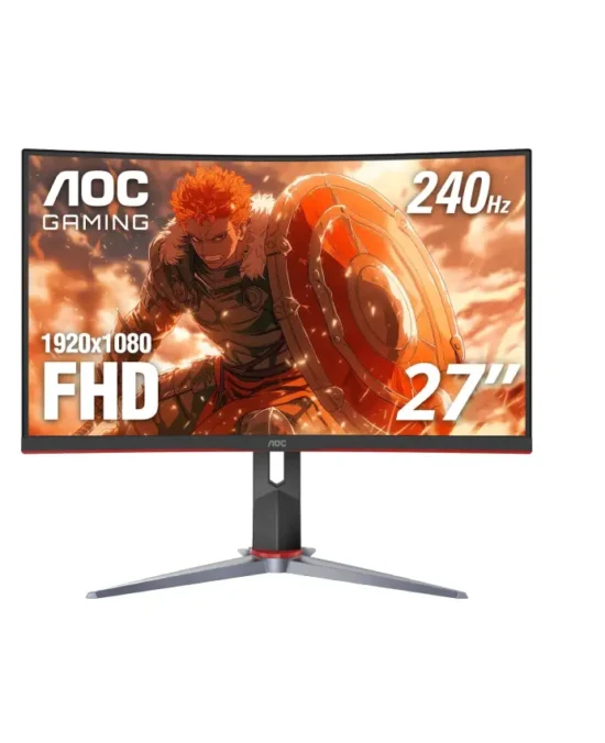 AOC Monitor Gaming 240hz 0.5ms Curved C27G2Z (4)