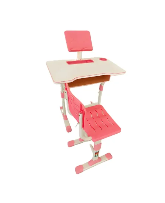 Aacown Student Table and Chair Set - Pink