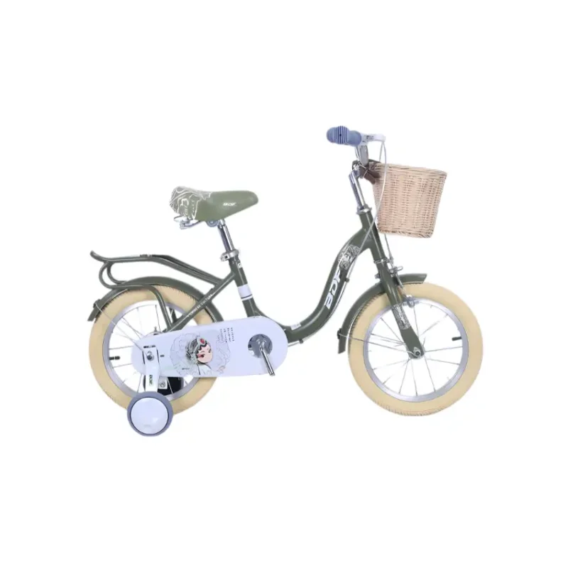 BravoExpress Little Cruiser Kids Bicycle – 16 Inches – BDF-QY Green 1 Main