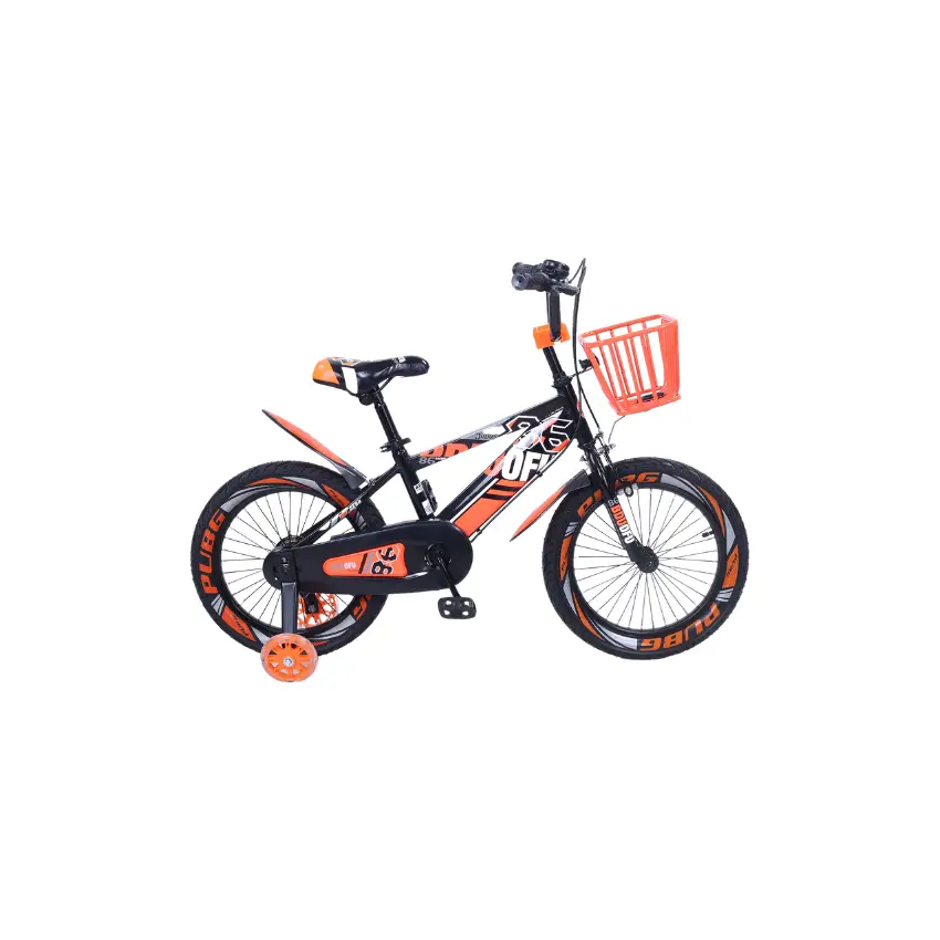 BravoExpress Little Explorer Kids Bicycle – 12 Inches Orange