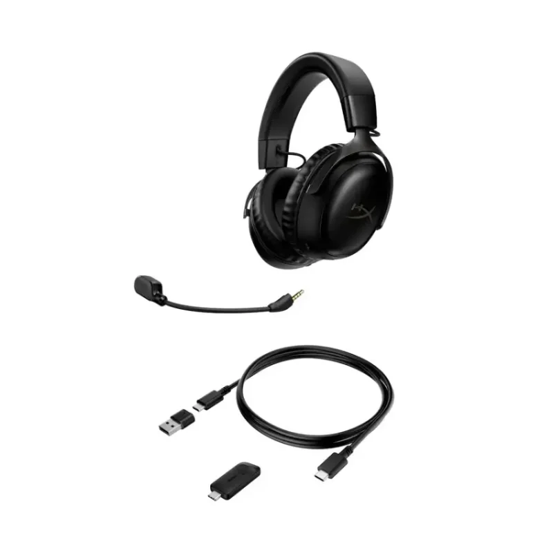 HyperX Cloud III Wireless - Gaming Headset (1)