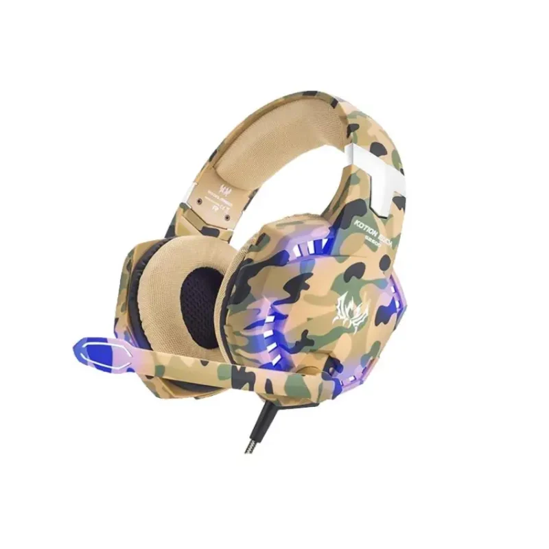 Kotion Each G2600 Gaming Headphone with Mic and LED Camo (5)