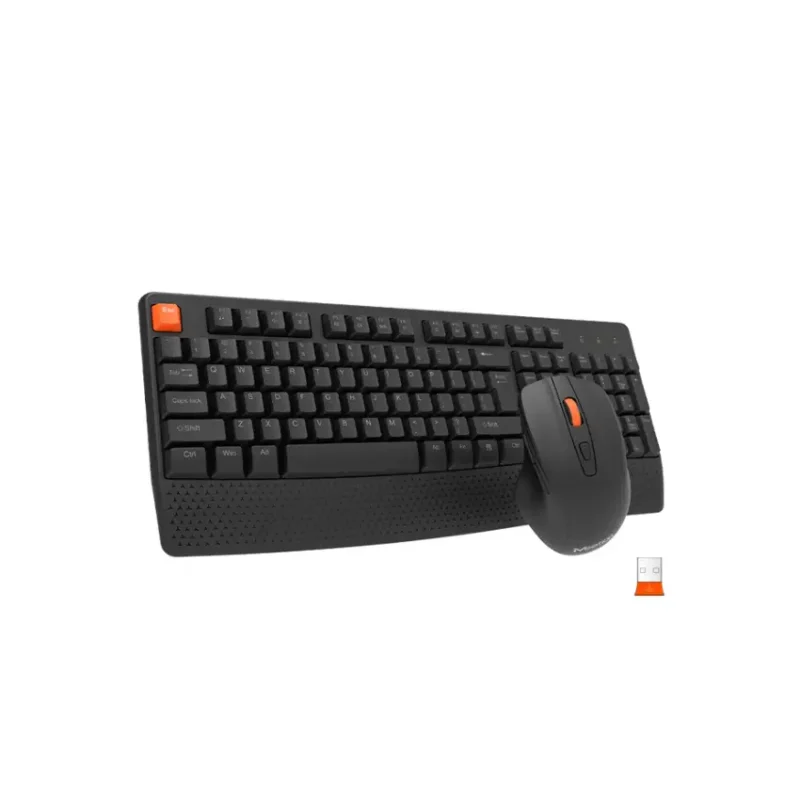 MeeTion C4130 Wireless Combo Keyboard and Mouse Black (4)