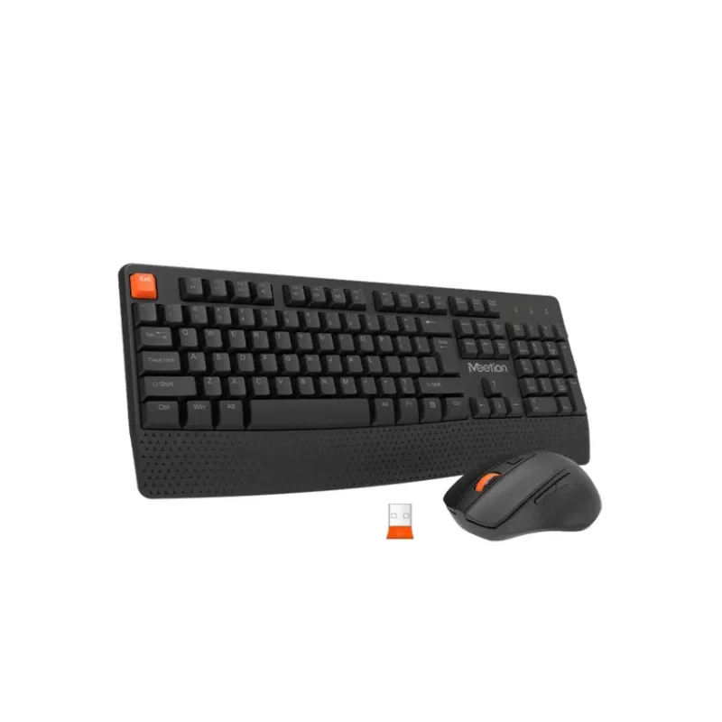 MeeTion C4130 Wireless Combo Keyboard and Mouse Black (5)