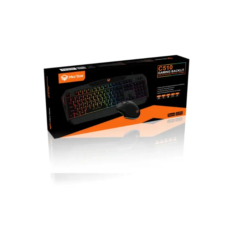 MeeTion C510 Backlit Gaming 2-in-1 Combo - Mouse and Keyboard (6)