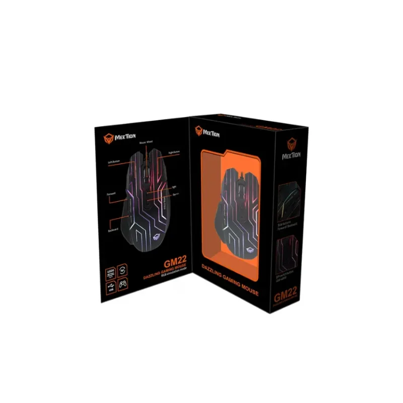 MeeTion GM22 Dazzling Gaming Mouse (3)