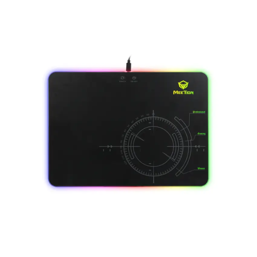 MeeTion P010 RGB Backlit Gaming Mouse Pad (4)