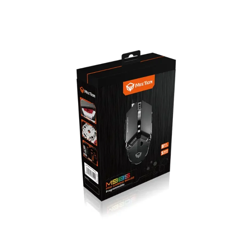 Meetion M985 Metal Mechanical Programmable Gaming Mouse (5)