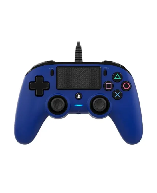 Nacon Wired Compact Controller for PS4 Blue