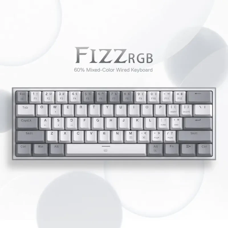 Redragon Fizz K617 RGB Mechanical Gaming Keyboard (3)