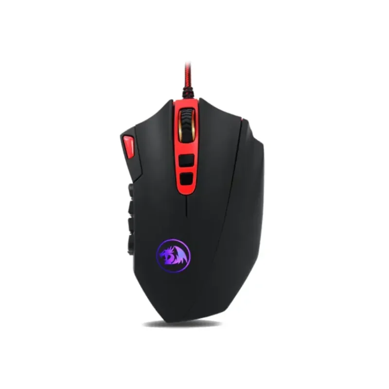 Redragon M901 Perdition 24000DPI MMO Mouse LED RGB Wired Gaming Mouse (1)