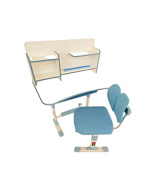 Smart Study Desk and Chair Set - Blue