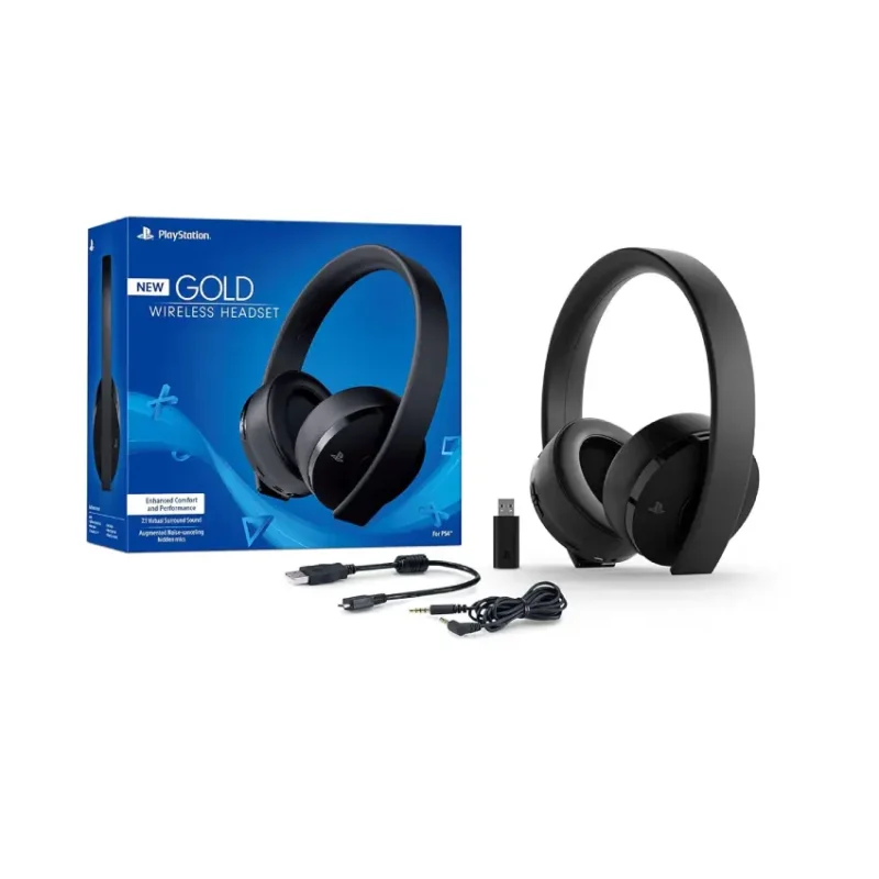 Sony PlayStation Gold Wireless Headset (4)