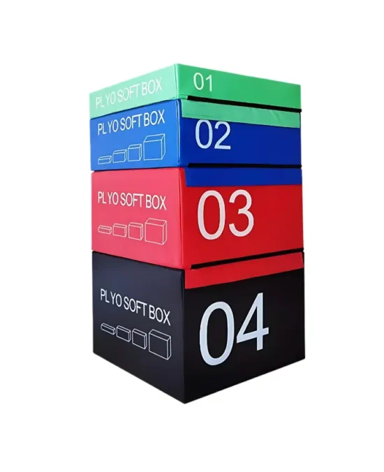 Stackable Soft Plyo Box Set for Safe Plyometric Workouts Main