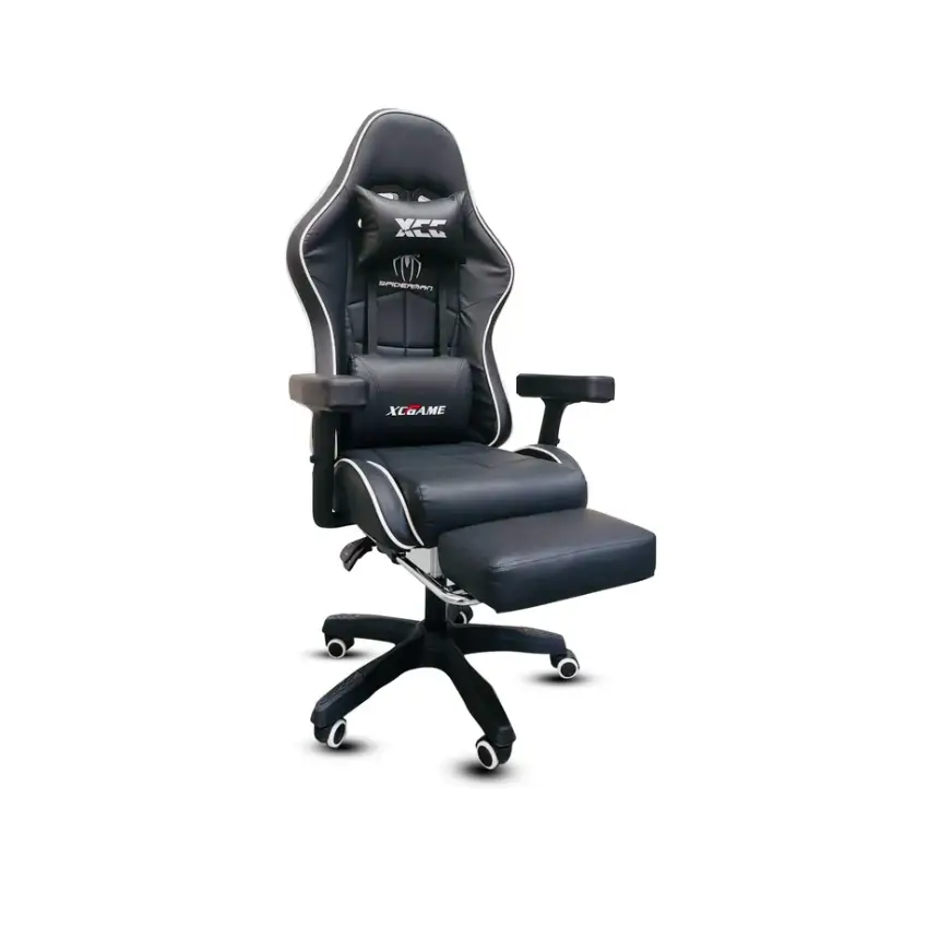 XC-Game Gaming Chair GFY102T18 Black with White Lines