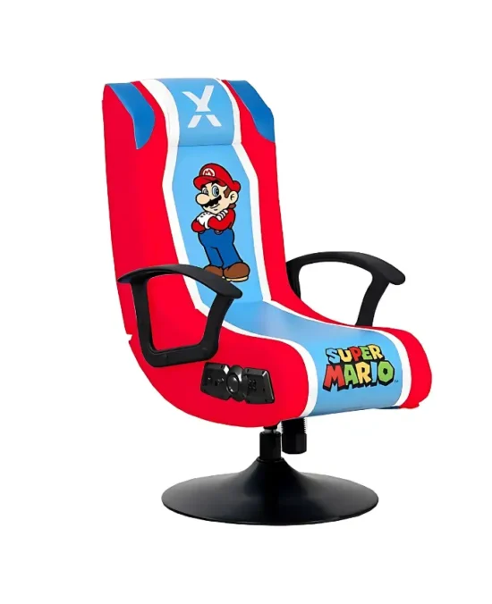 XRocker Super Mario 2.1 Audio Pedestal Gaming Chair (4)