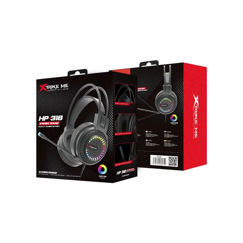 XTRIKE ME HP-318 Wired Headset (1)