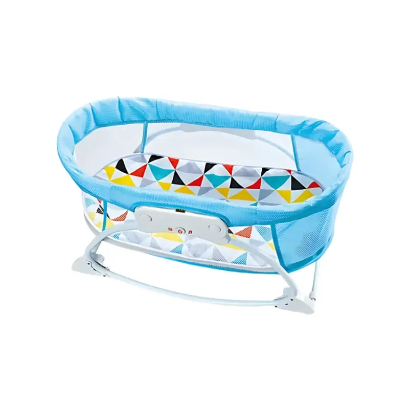 Baby Sleep Bassinet with Calming Vibrations and Toys (3)