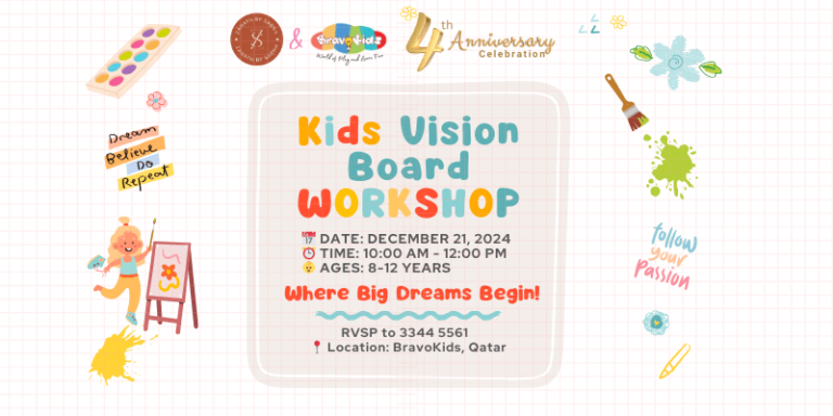 BravoKids Kids’ Vision Board Workshop