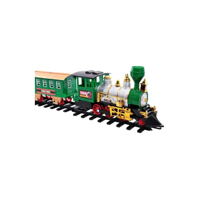 Classical Train Set with Sound, Lights, and Smoke (1)