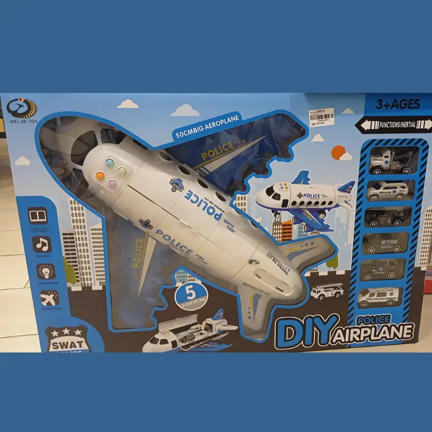 DIY Airplane Police Set (1)