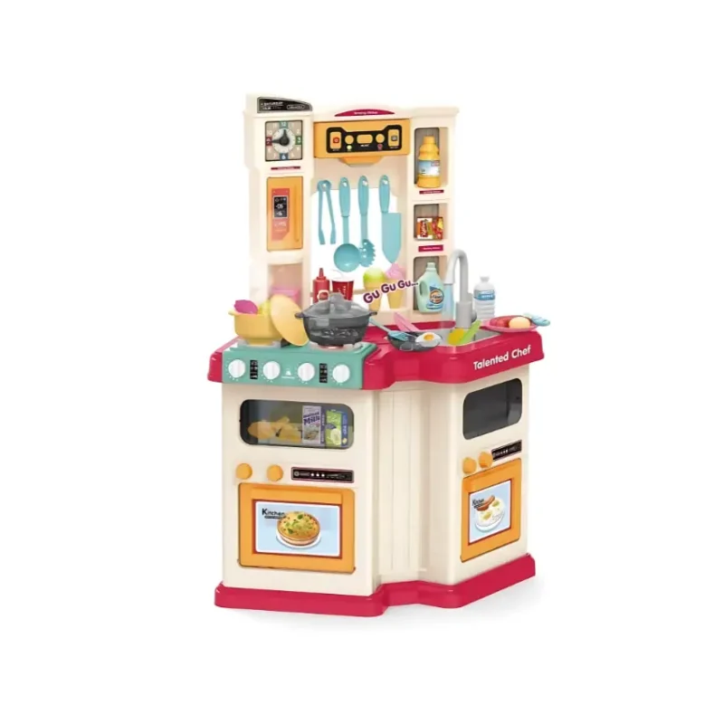 Deluxe Play Kitchen with Lights, Sounds and Real Steam (4)