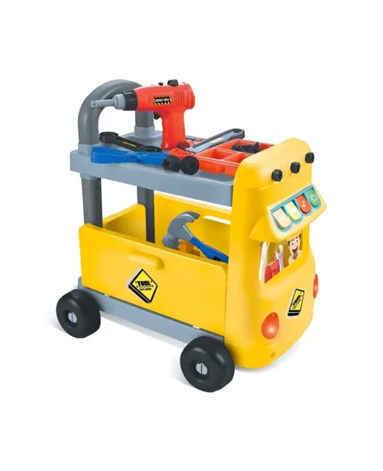 Toy Tool Cart with Tools and Accessories (1)