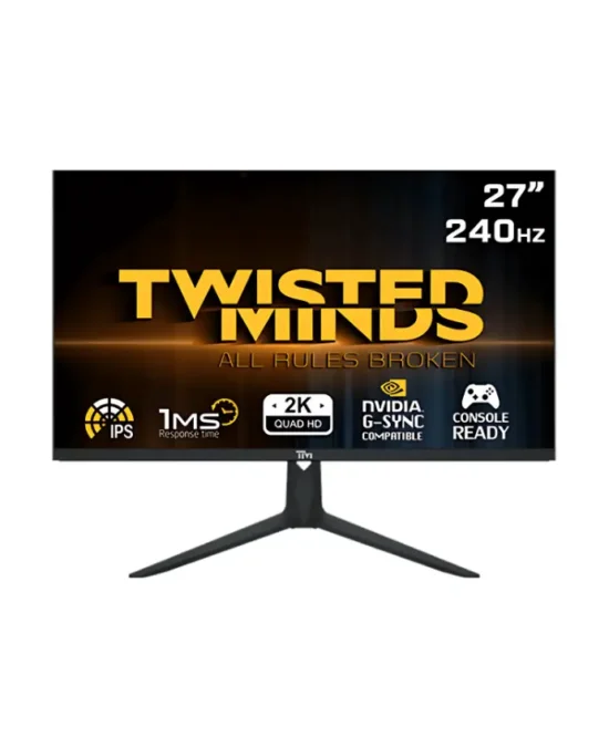 Twisted Minds 27″ QHD 240HZ, IPS, 1MS, HDMI 2.1 Gaming Monitor TM27DQI (3)