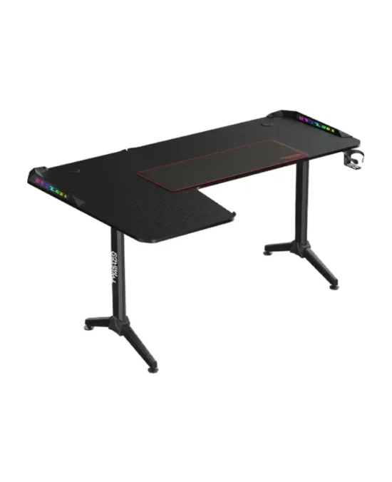 Twisted Minds Warrior L-Shaped Gaming Desk RGB Black (Left) (2)