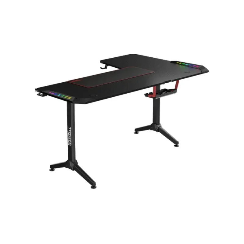 Twisted Minds Warrior L-Shaped Gaming Desk RGB Black (Left) (3)