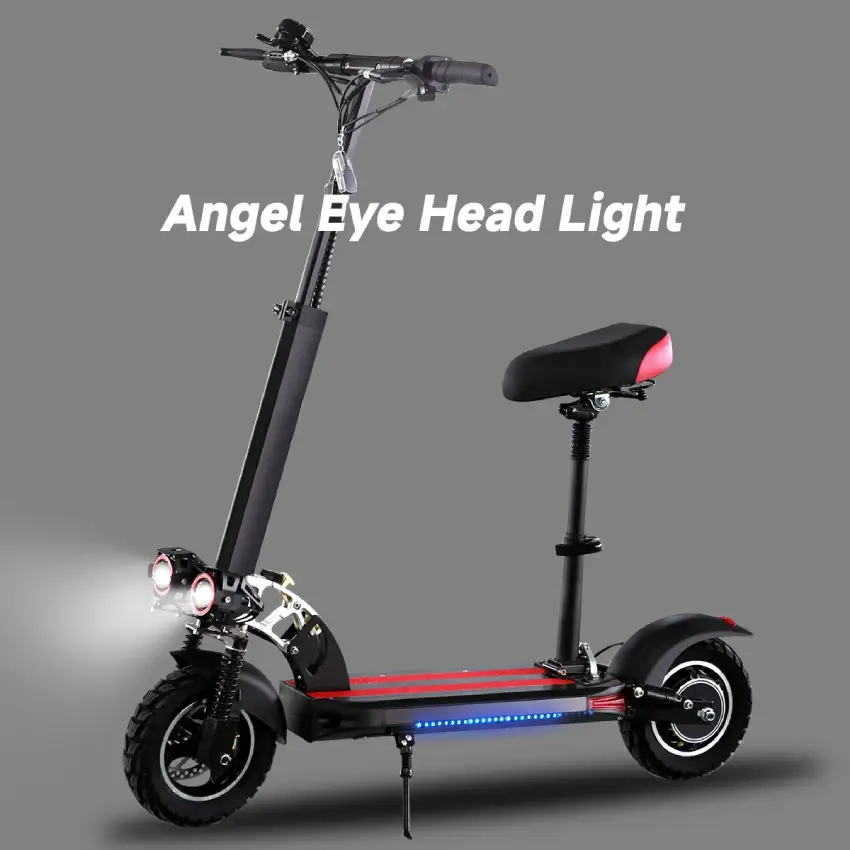 800W Electric Scooter – 50km Range and 50kmh Top Speed (4)