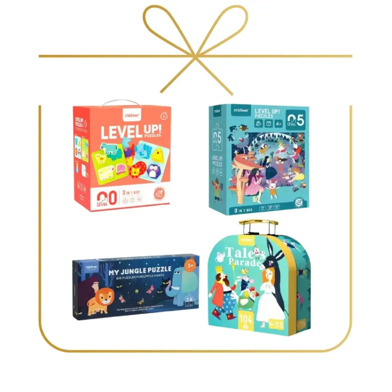 BravoKids CurioBox Puzzle Bundle - Box 1