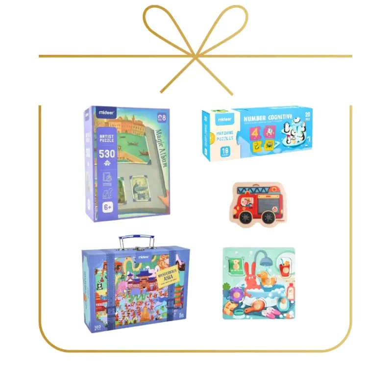 BravoKids CurioBox Puzzle Bundle - Box 2