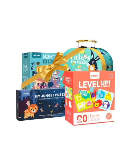 BravoKids CurioBox Puzzle Bundle – Box 1 (Ages 2 to 5 Years)