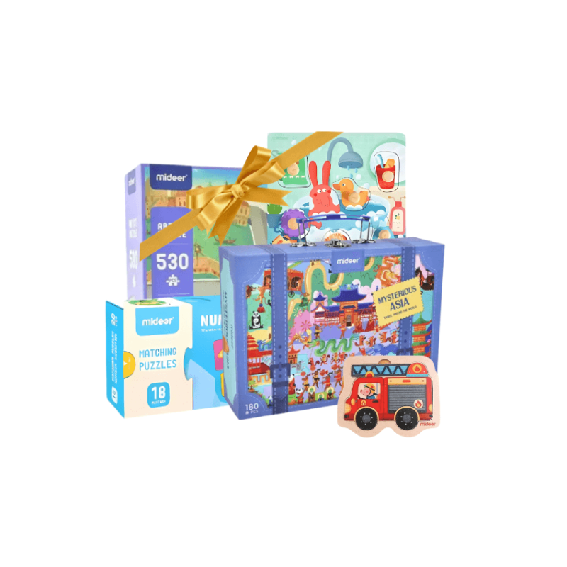 BravoKids CurioBox Puzzle Bundle – Box 2 (Ages 1 to 6 Years)