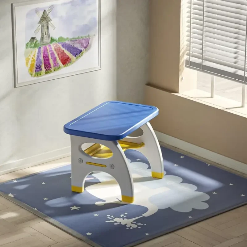 Foldable Kids Study Desk and Chair Set (4)