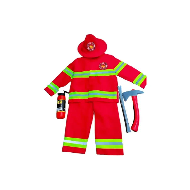 Kids Costume - Firefighter Set - 4 to 8 Years (1)