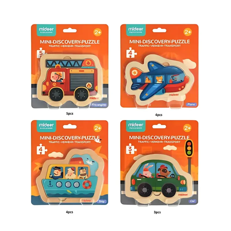 Mideer Mini Discovery Puzzle - Fire Engine (2)