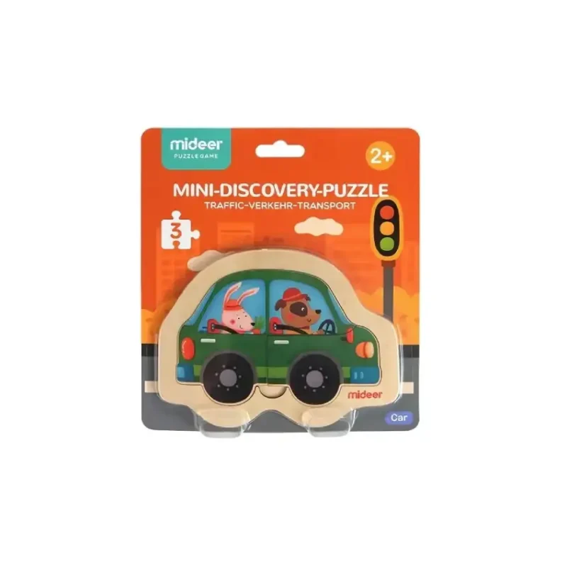 Mideer Mini Discovery Puzzle – Car (4)
