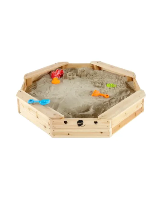 Plum Play Treasure Beach Wooden Sandpit and Cover in Qatar (3)