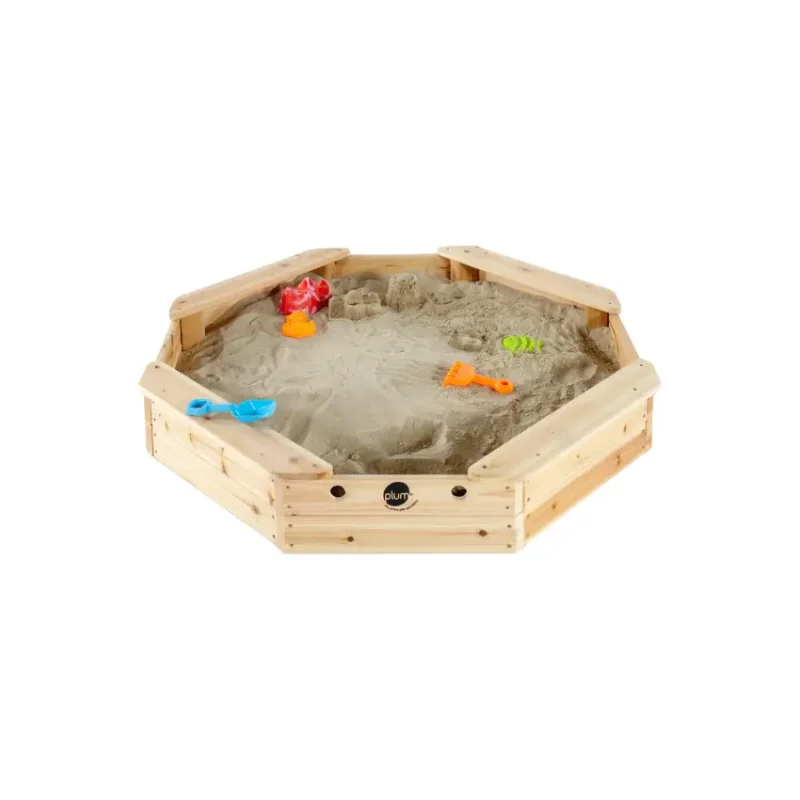 Plum Play Treasure Beach Wooden Sandpit and Cover in Qatar (3)